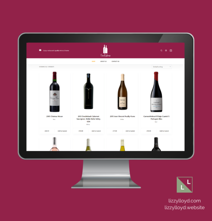 Find Wines Lizzy Lloyd website showcase template (23)